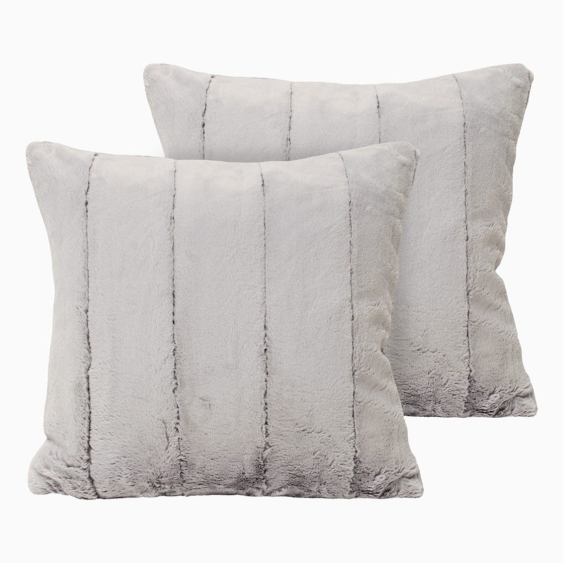 Anya Faux Fur Grey Cushion