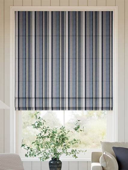 Archive Stripe Denim Roman Blind thumbnail image