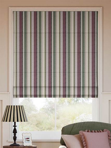 Archive Stripe Heather Roman Blind thumbnail image