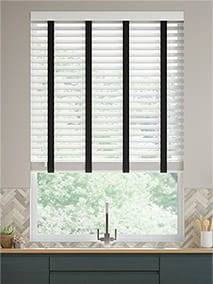 Arctic Gloss & Jet Wooden Blind thumbnail image