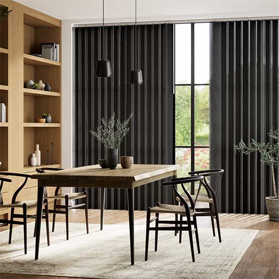 Aria Ebony Privacy Sheer | Blinds 2go™