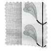 Arlo Modern Grey & Chatsworth Mineral Curtains sample image