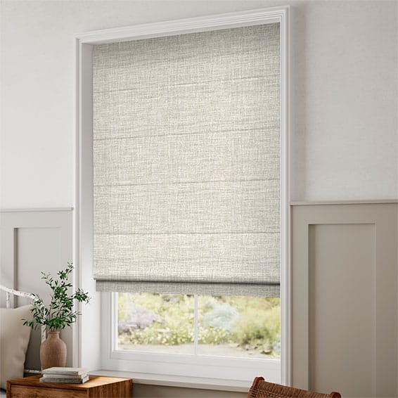 Arlo Oatmeal Roman Blind