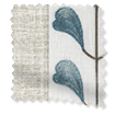 Arlo Oatmeal & Chatsworth Cornflower Curtains swatch image