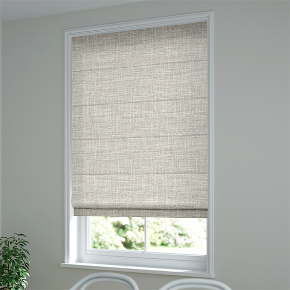 Arlo Softest Grey Roman Blind