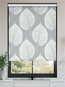 Twist2Go Aspen Leaf Pewter Roller Blind thumbnail image