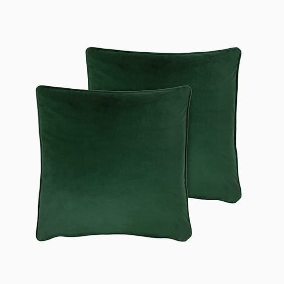 Athena Velvet Forest Cushion