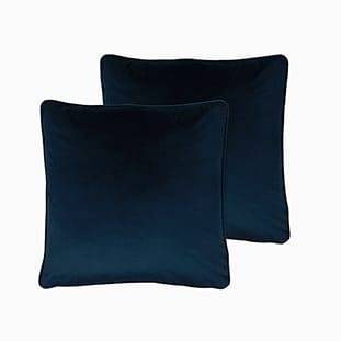 Athena Velvet Indigo Cushion thumbnail image