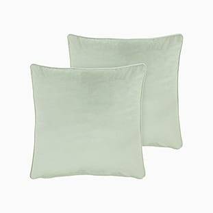 Athena Velvet Mint Cushion thumbnail image