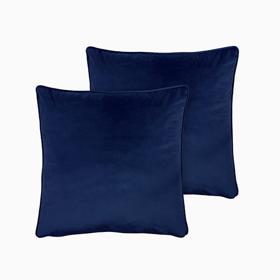 Athena Velvet Oxford Blue  Cushion