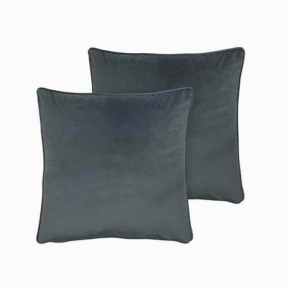 Athena Velvet Smoke Cushion