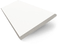 Electric Atlanta Bright White Wooden Blind - 50mm Slat sample image