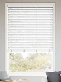 Atlanta Bright White Wooden Blind thumbnail image