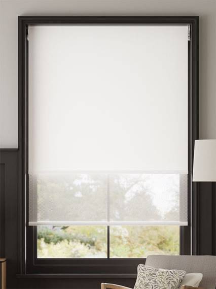 Twist2Go Atom Blanc Double Roller Blind thumbnail image