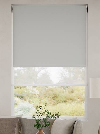 Electric Atom Dusky Grey Double Roller Blind thumbnail image