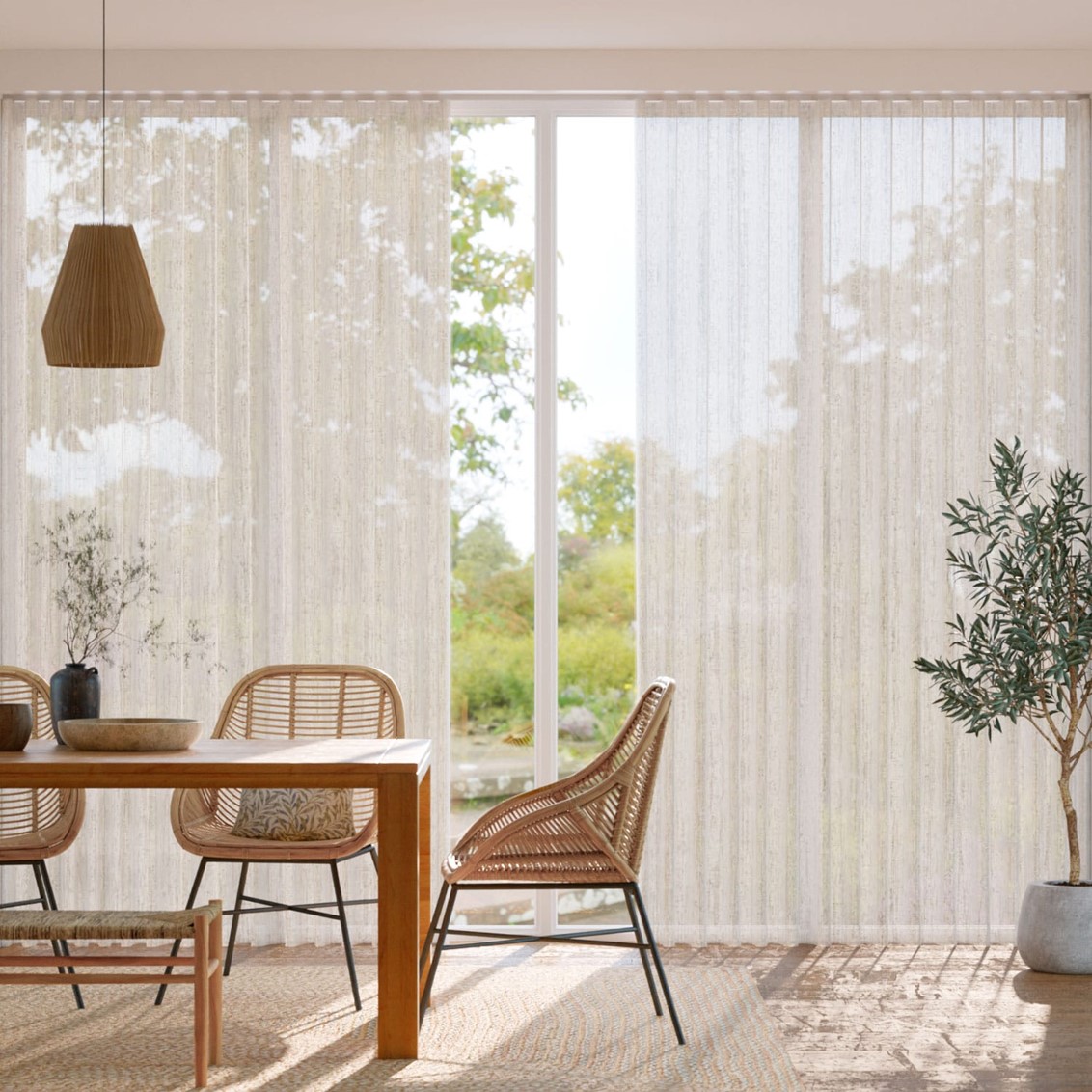 Aurelie Voile Shell Curtains