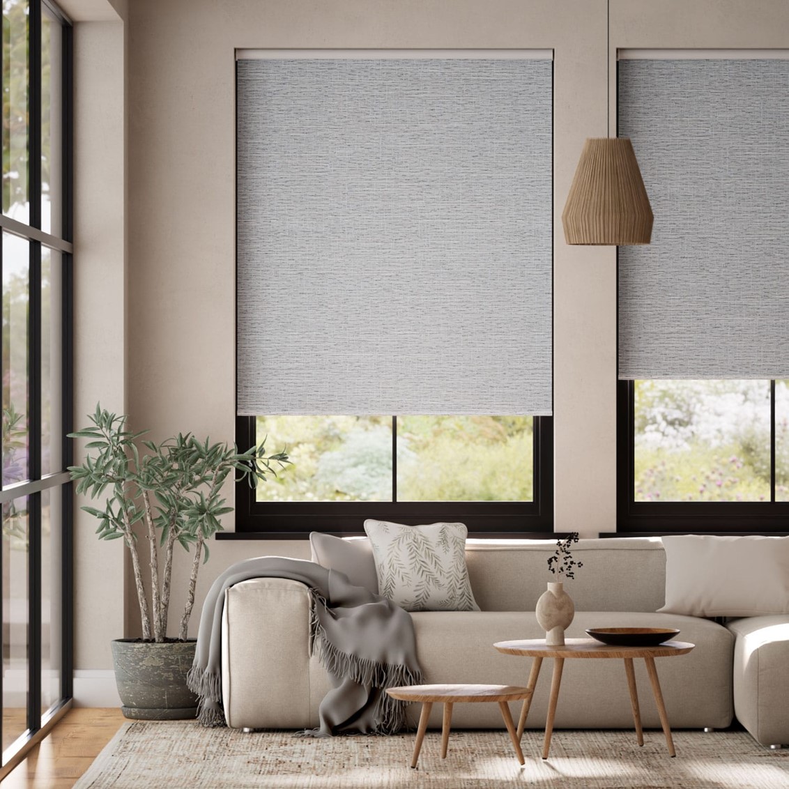 Austin Blackout Zinc Roller Blind