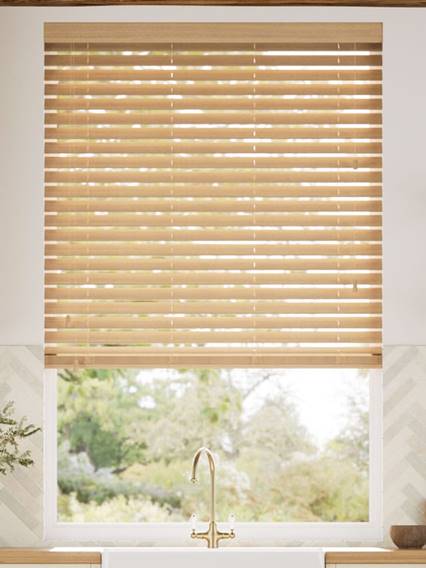 Autumn Oak Wooden Blind thumbnail image