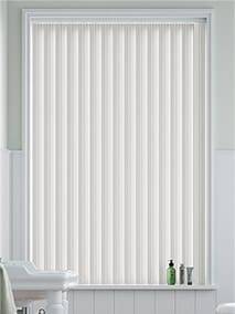 Ava China White Vertical Blind thumbnail image