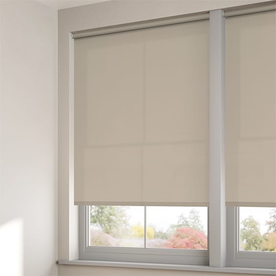 Electric Avalon Biscotti Roller Blind