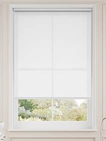 Electric Avalon Chiffon White Roller Blind thumbnail image