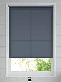 Electric Avalon Dark Blue Roller Blind thumbnail image