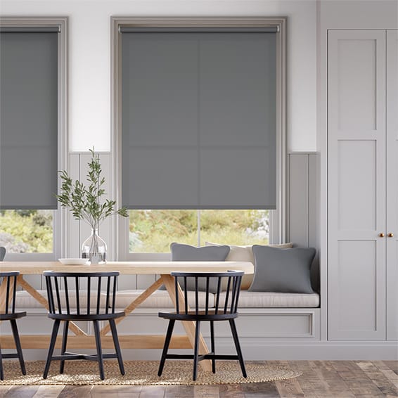 Electric Avalon Mid Grey  Roller Blind