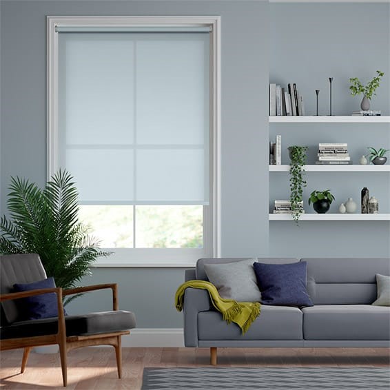 Avalon Sky Blue Roller Blind