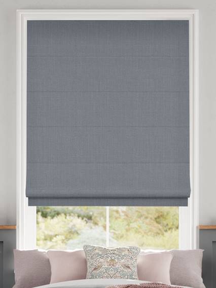 Averley Blue Grey Roman Blind thumbnail image