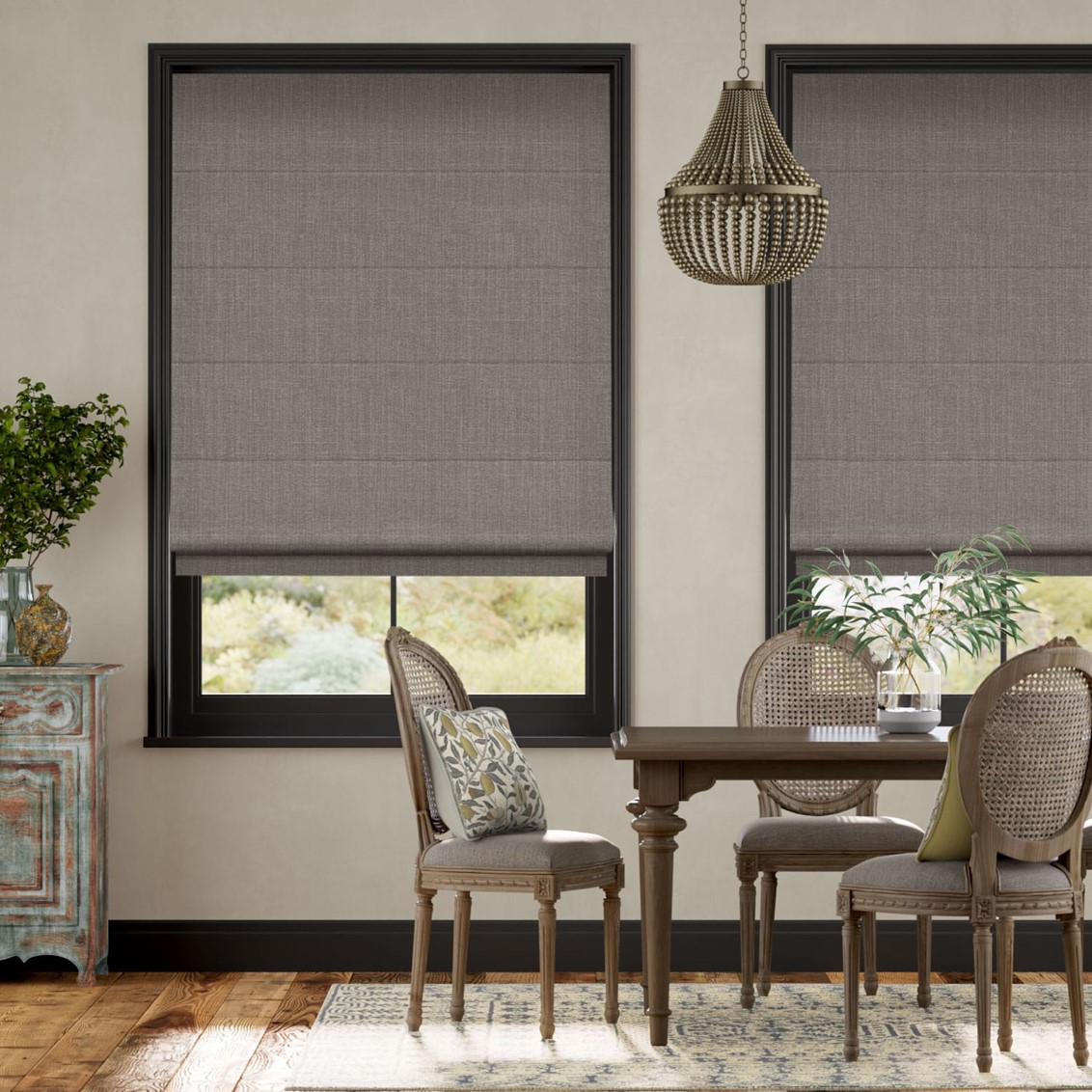 Averley Fawn Roman Blind