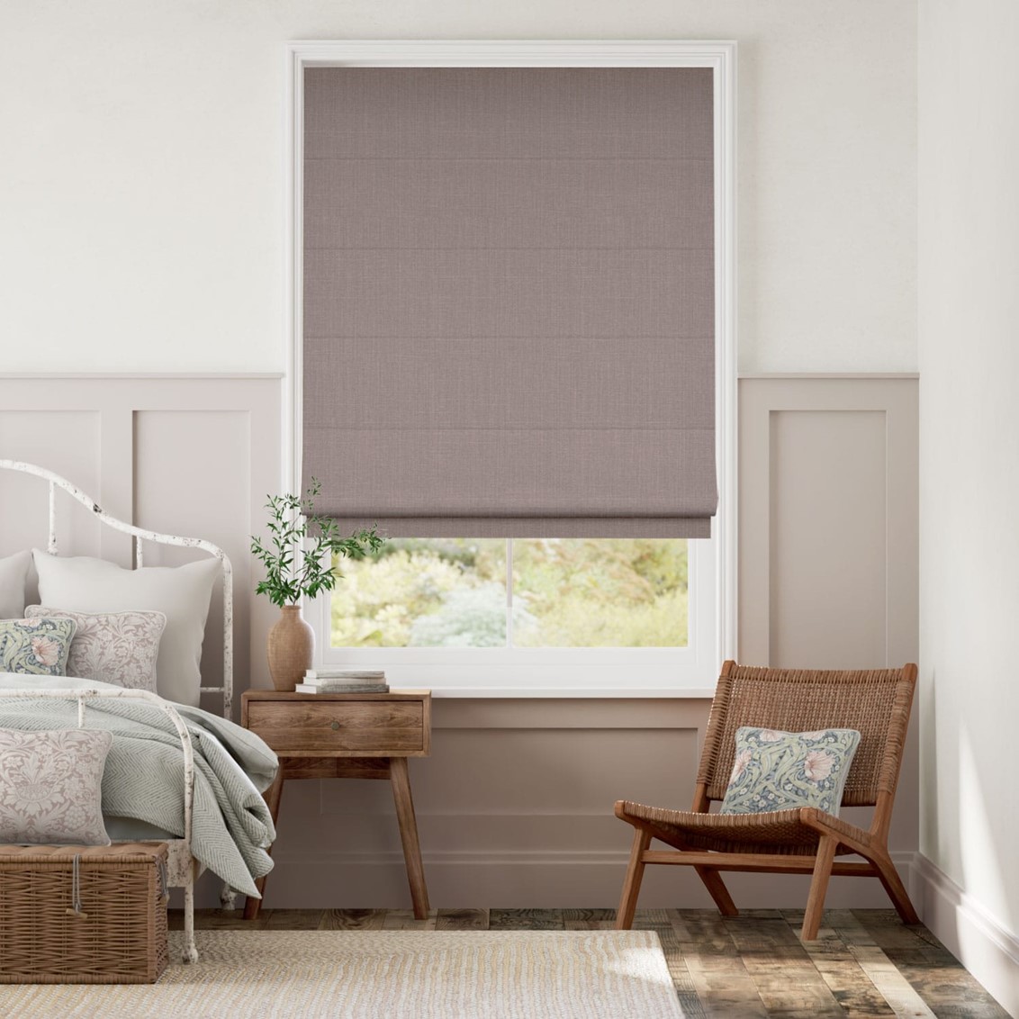 Averley Thistle Roman Blind