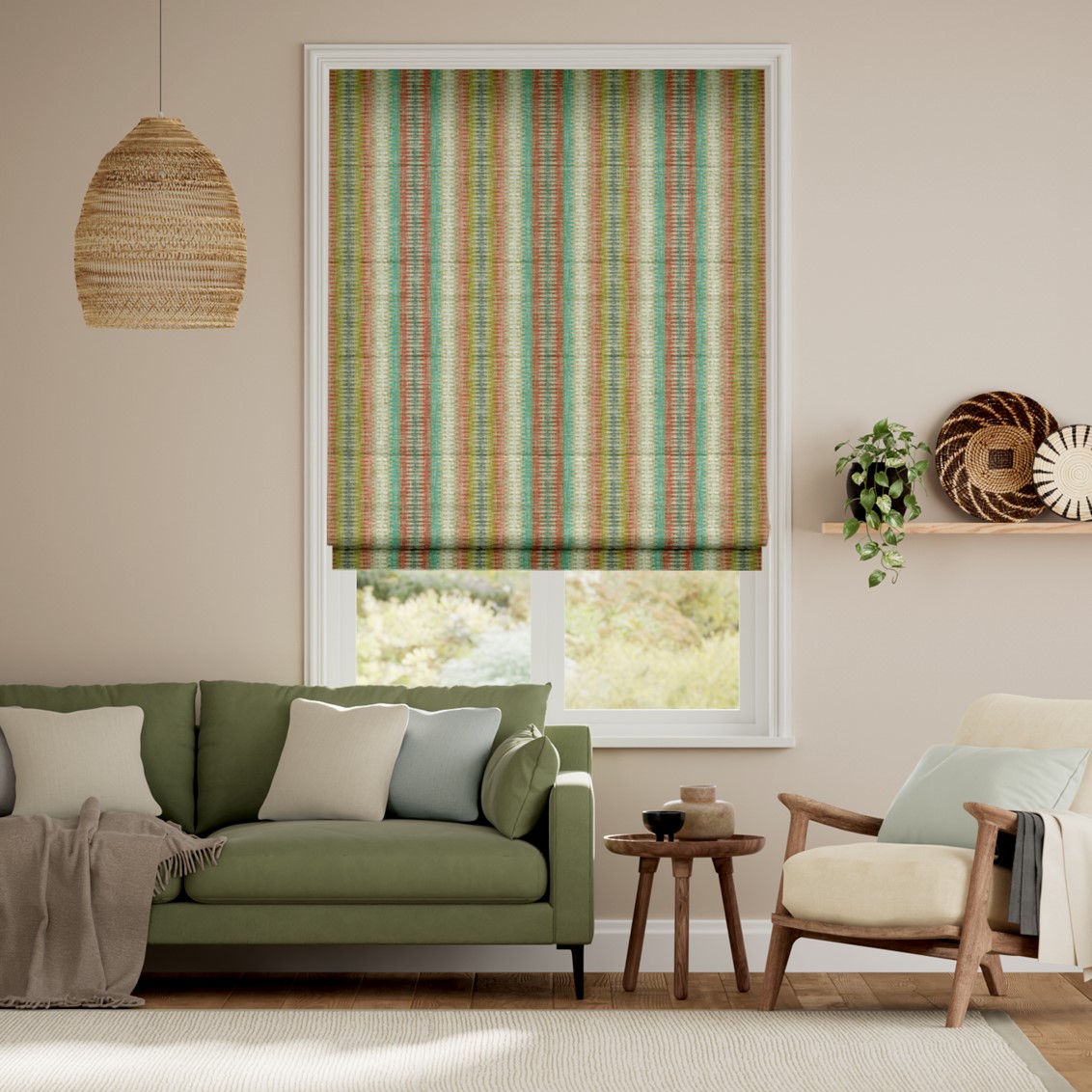 Aymara Tribal Roman Blind