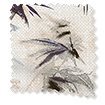 Bamboo Silhouette Damson Roman Blind swatch image