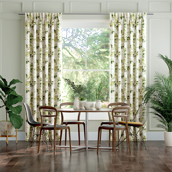 Bamboo Silhouette Forest Curtains