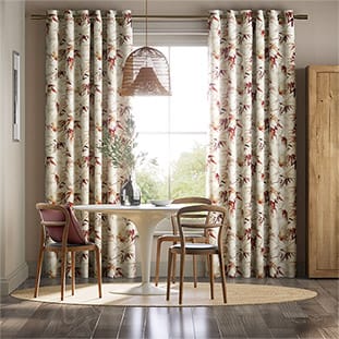 Bamboo Silhouette Paprika Curtains thumbnail image