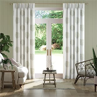 Bay Tree & Bird Fennel Curtains thumbnail image