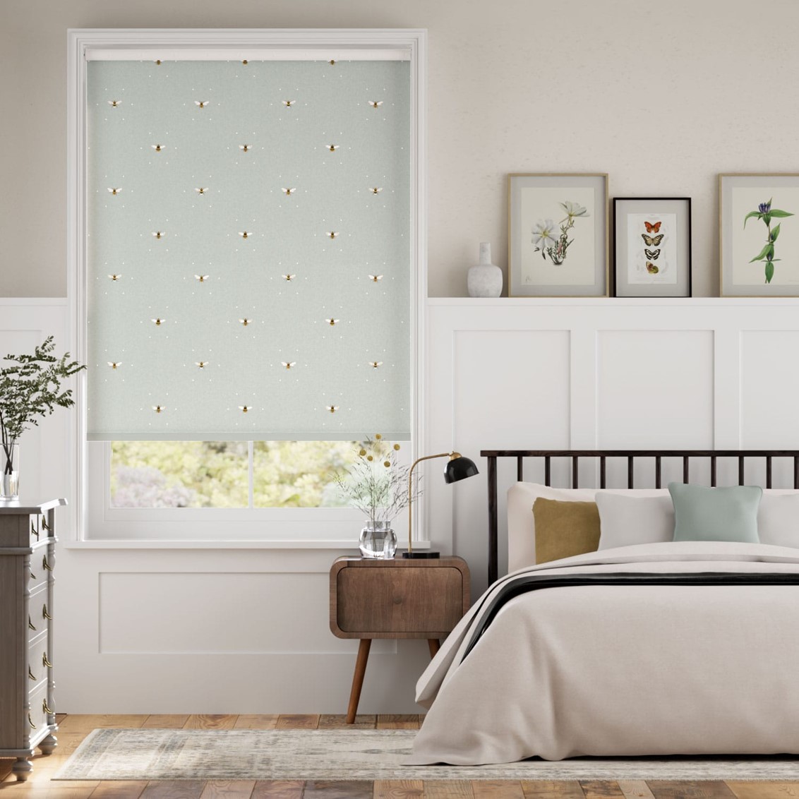 Bee Sky Roller Blind