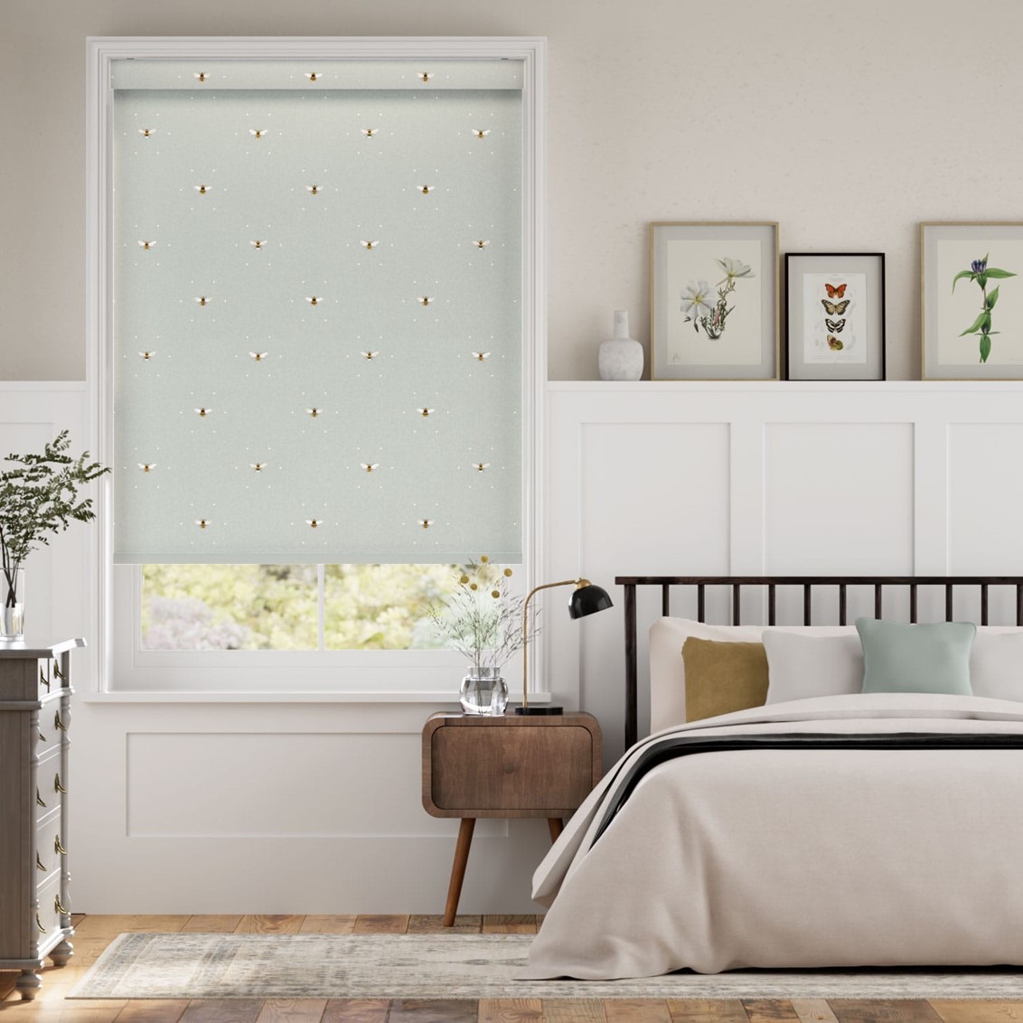 Bee Sky Roller Blind