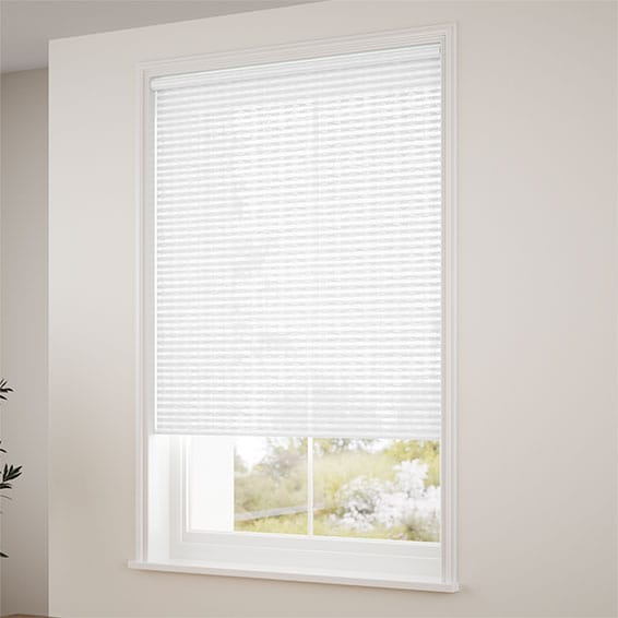 Belize Natural White Roller Blind