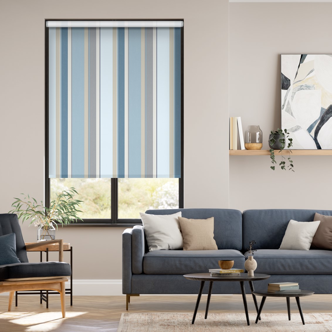 Twist2Go Bella Frost Roller Blind