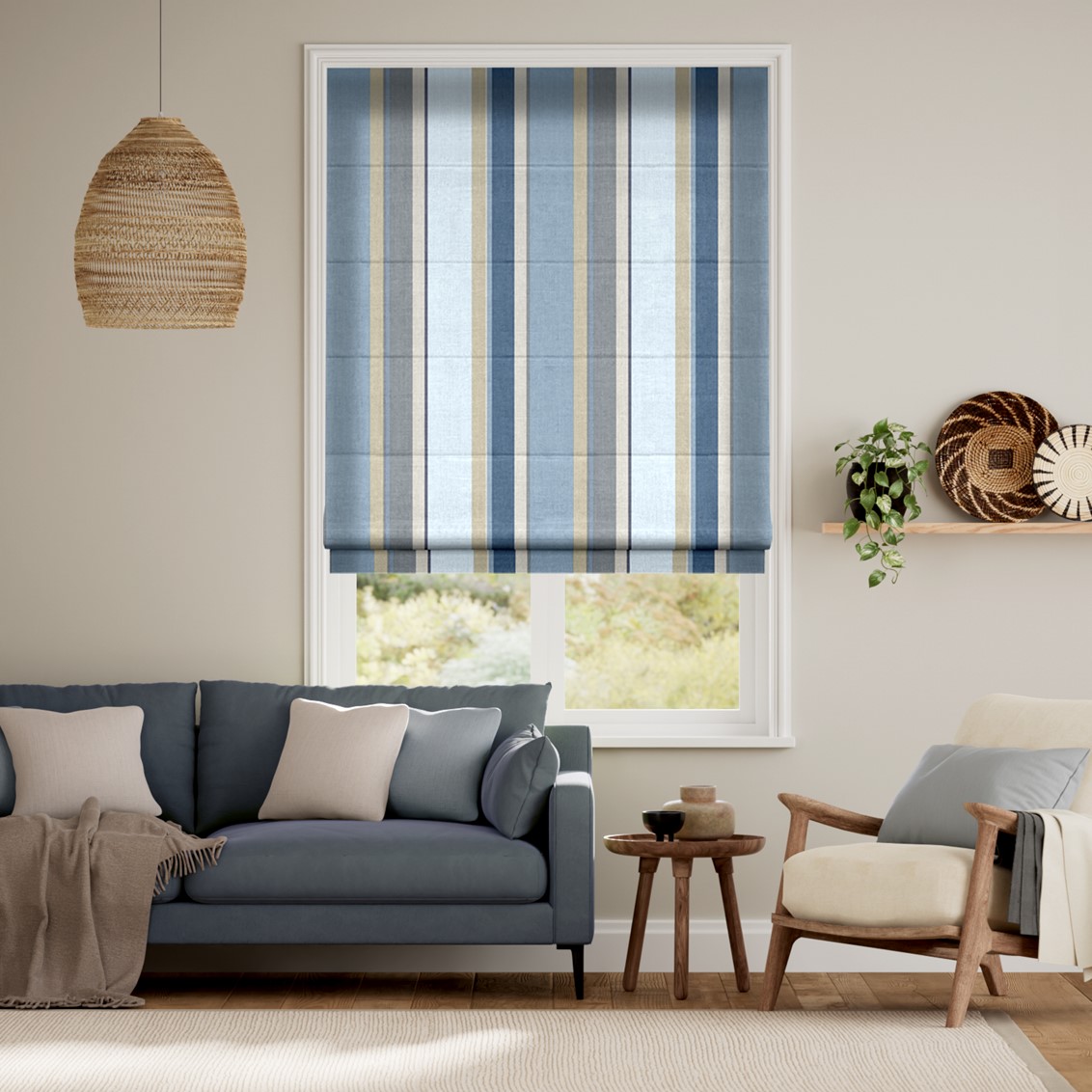 Bella Frost Roman Blind