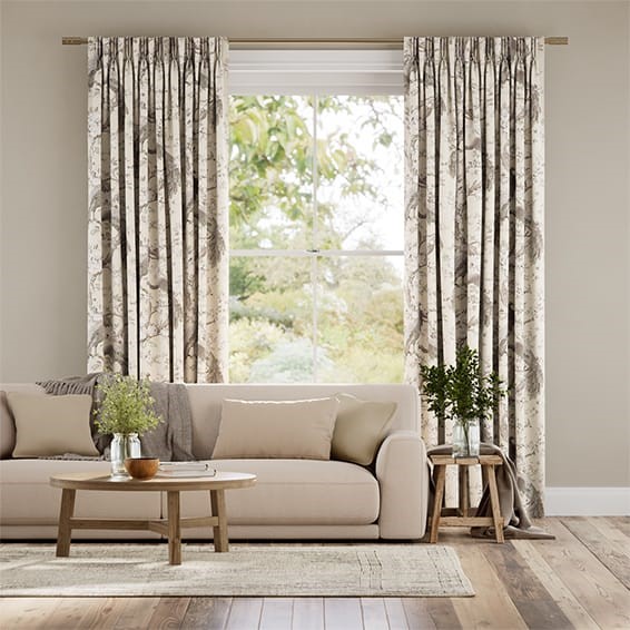 Belvedere Soft Truffle Curtains