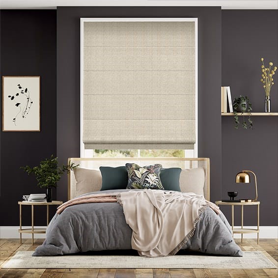 Berber Oatmeal Roman Blind