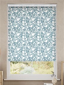 Berry Tree Soft Teal Roller Blind thumbnail image