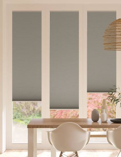 BiFold ClickFIT DuoShade Elephant Grey BiFold Pleated thumbnail image