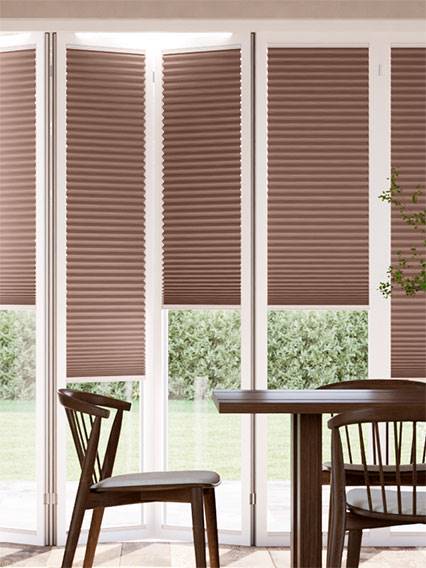 BiFold ClickFIT DuoShade Toffee BiFold Pleated thumbnail image