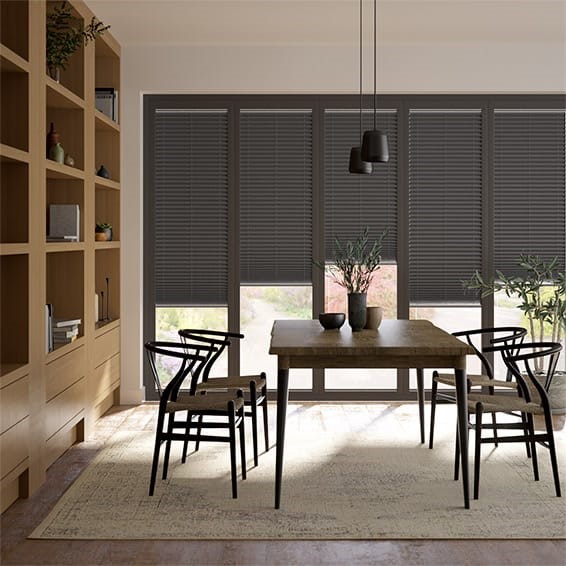 BiFold ClickFIT Silver Grey  Pleated Blind