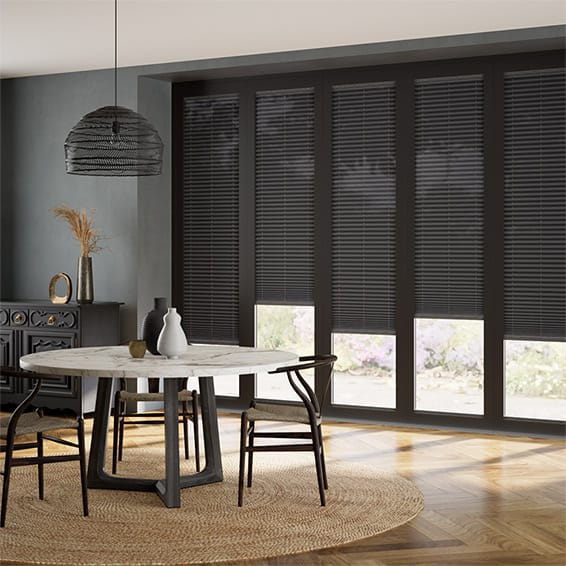 BiFold ClickFIT Voile Charcoal Grey Pleated Blind