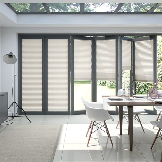 BiFold ClickFIT Cream Pleated Blind