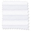 BiFold ClickFIT Pure White BiFold Pleated swatch image